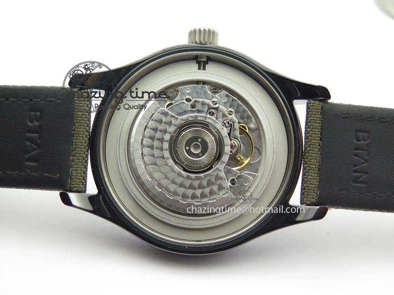 MIROTIME 0304 SunProtective MARK XVII IW324702 Real Ceramic MK Best Edition Green Dial On Green Nylon Strap A 7288